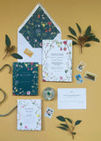 De la Vina  - Wedding Invitation