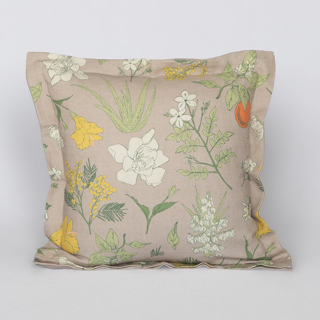 Flora Vista Pillow Cover - Floral Linen Pillow