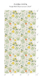 Flora Vista Wallpaper -Multicolor/Ivory