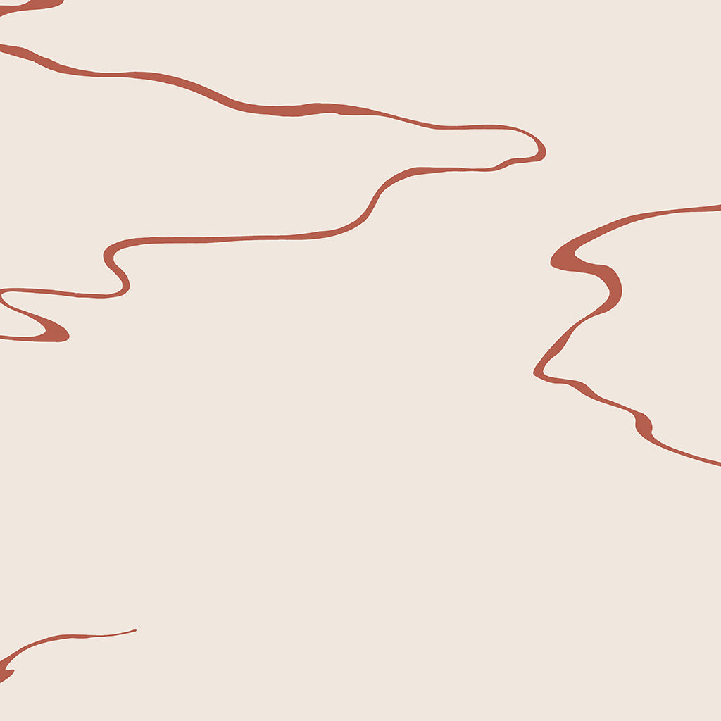 Miramar Wallpaper- Terracotta