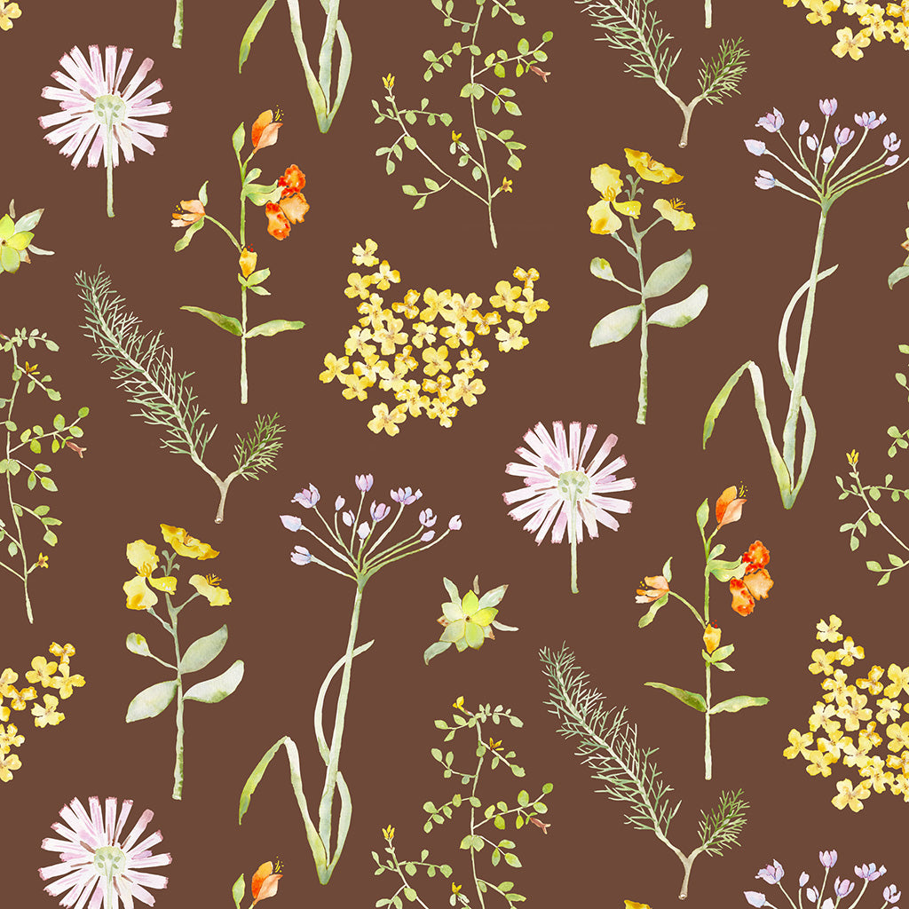 Mirasol Wallpaper - Cacao