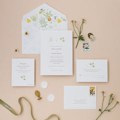 Flora Vista - Wedding Invitation