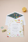 Botanical Wedding Invitation - De La Vina