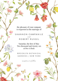 De la Vina  - Wedding Invitation
