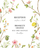 De la Vina  - Wedding Invitation