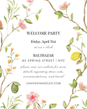 De la Vina  - Wedding Invitation