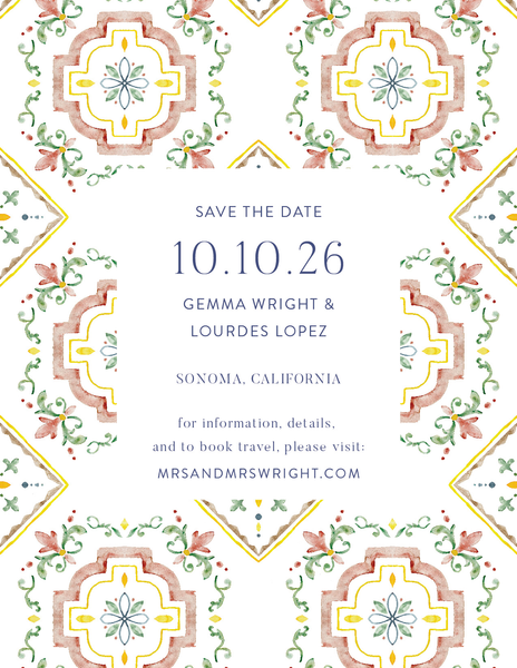 Tierra Cielo Save the Date
