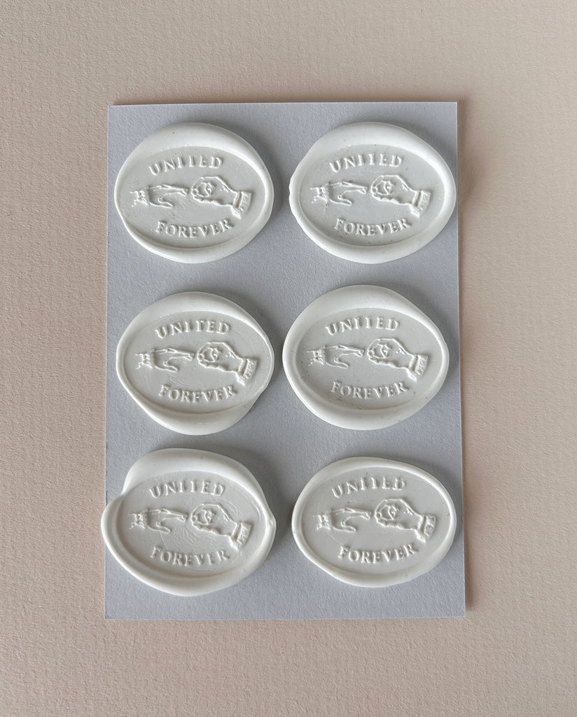 United Forever Oval Wax Seal