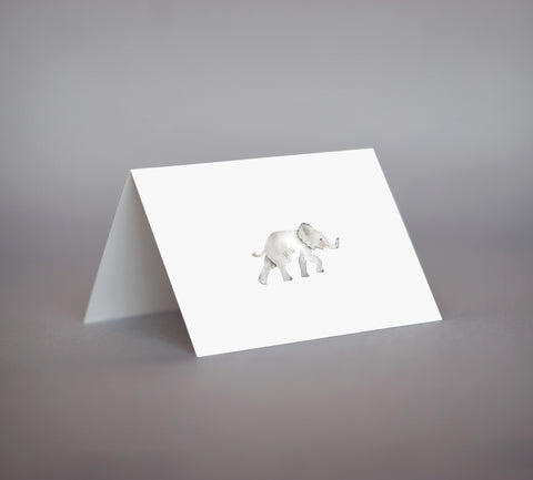 Baby Elephant Notecard Set