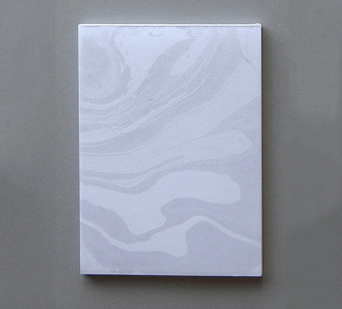 Grey Marble Notepad – Sarah Drake Design