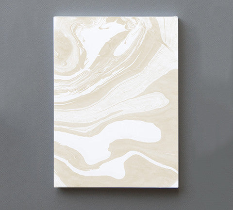 Khaki Marble Notepad