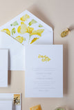 Amapola - Watercolor Wedding Invitation