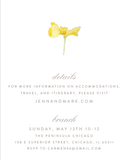 Amapola - Watercolor Wedding Invitation