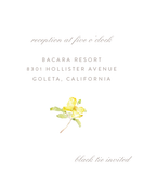 Amapola - Watercolor Wedding Invitation