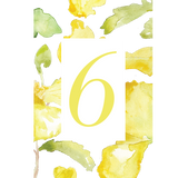 Amapola Table Number