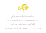 Amapola - Watercolor Wedding Invitation