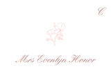 Botanical Wreath Place Card