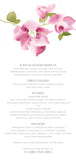 Bougainvillea Menu