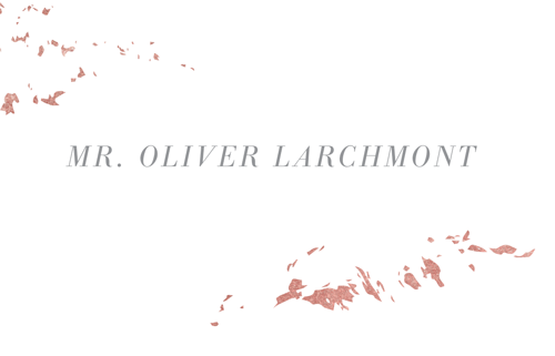 Brushstroke Place Card