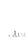Chicago Skyline Wedding Invitation