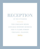 Color Block Modern Wedding Invitation