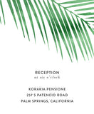 La Palma Wedding Invitation