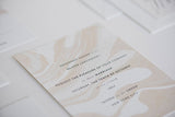 Marble Wedding Invitation