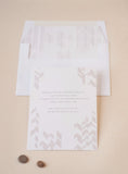 Miramonte Chevron Wedding Invitation