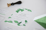 Rose Wedding Invitation