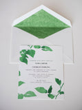 Rose Wedding Invitation