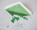 Rose Wedding Invitation