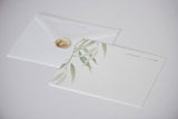 Eucalyptus Watercolor Wedding Invitation
