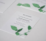 Rose Wedding Invitation