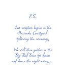 Love Letter Wedding Invitation