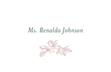 Magnolia Place Card