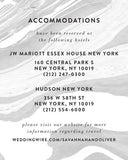 Marble Wedding Invitation