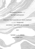 Marble Wedding Invitation