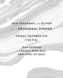 Marble Wedding Invitation