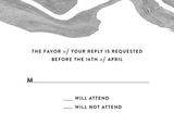 Marble Wedding Invitation