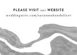 Marble Wedding Invitation