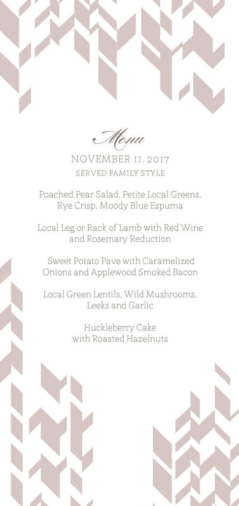 Miramonte Menu