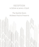 Miramonte Chevron Wedding Invitation