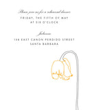 Poppy Wedding Invitation