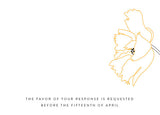 Poppy Wedding Invitation