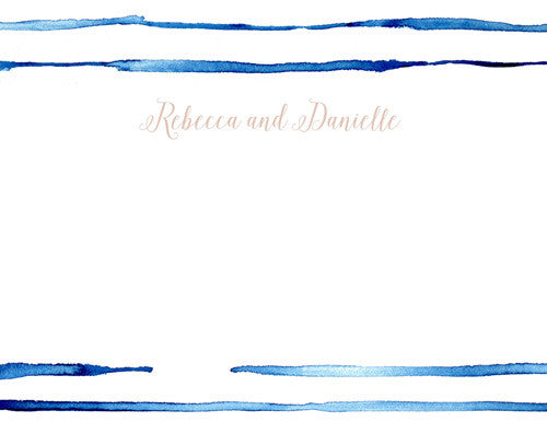 Shibori Thank you card